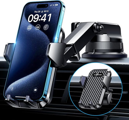 VANMASS Cell Phone Mount Car Dashboard Window Vent Desk Fit - Image 9
