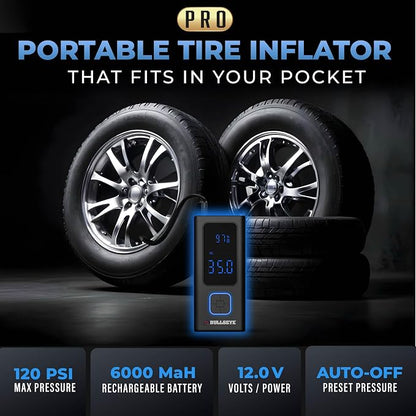 POCKET AIR PRO Tire Inflator Portable Air Compressor by Bullseye Pro - Image 2