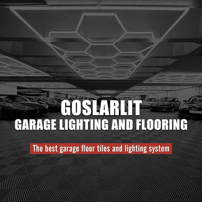 25PCS|15.7"x15.7" Garage Flooring Tiles, Non-Slip Interlocking Plastic Garage - Image 3