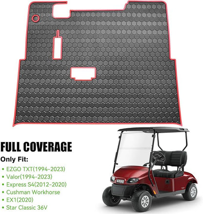 EZGO TXT Golf Cart Full Coverage Floor Liner Mat, fits EZGO TXT, Express S4 - Image 2