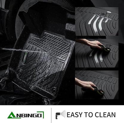 ANBINGO®Floor Mats Fit for Chevy Colorado 2023-2025/GMC Canyon All Weather Mats - Image 4