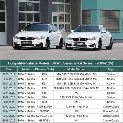 Coupe Car Cover Custom Fit for BMW 3 Series 4 Series M3 320i 325i 328i 330i - Image 7