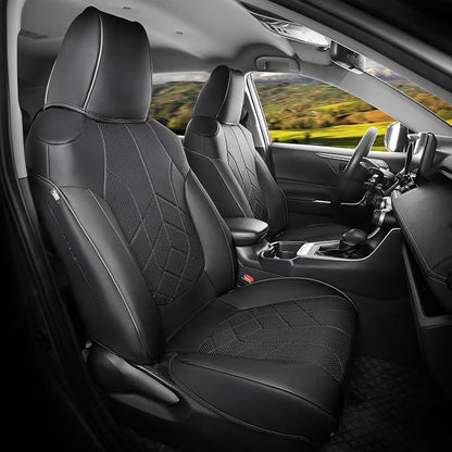 for Toyota RAV4 Seat Covers 2019 2020 2021 2022 2023 2024 2025 RAV 4 Prime & by FEINEPRO