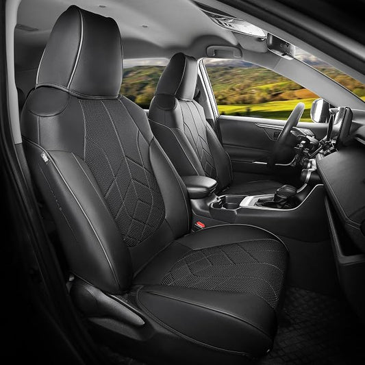for Toyota RAV4 Seat Covers 2019 2020 2021 2022 2023 2024 2025 RAV 4 Prime & by FEINEPRO