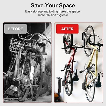 Swivel Bike Wall Mount, Vertical Bike Rack - Image 3