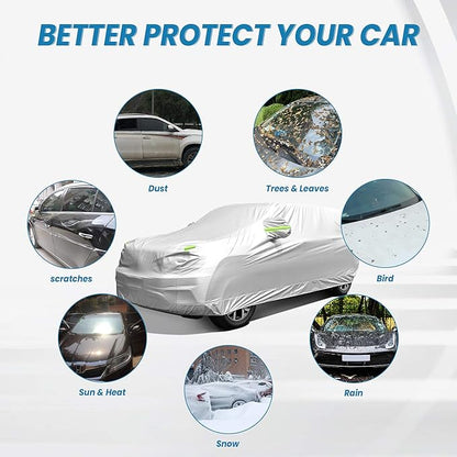 Car Cover Waterproof All Weather, GORDITA Full Exterior Covers - Image 4