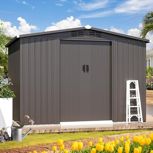 AECOJOY Shed 6' x 8' Outdoor Storage Shed by AECOJOY