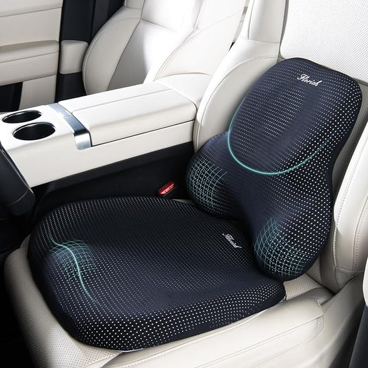 FLORICH Car Seat Cushion and Lumbar Support Pillow by FLORICH