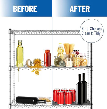 Sterling Shelf Liners Wire Rack Covers: Plastic Shelf Liner Cover - Image 8
