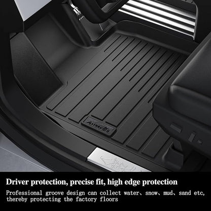 Floor Mat for Nissan Armada Infiniti QX80 2025 TPE All Weather Protection Car - Image 2