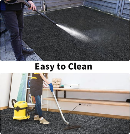 MABOZOO Garage Floor Mat 8.8 x22 Ft, Extra Large Garage Carpet Rug, Reusable - Image 7