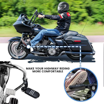 1.25" 32MM Motorcycle Adjustable Highway Pegs - Image 6