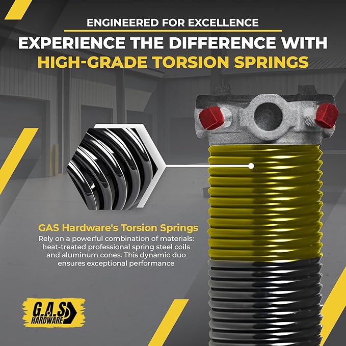 Garage Door Torsion Spring 250x2x29 Torsion Springs - Image 6