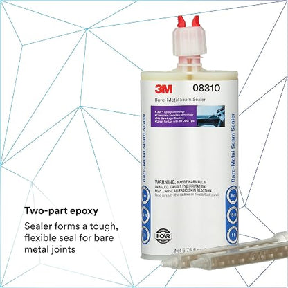 3M Bare - Metal Seam Sealer, Non-Sagging, Self-Mixing Epoxy, 200 ml/6.75 fl oz - Image 2