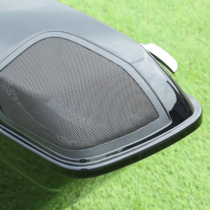 XFMT 5 Inch Stretched Extended Saddlebags W/5"x7" Speaker Grill - Image 5