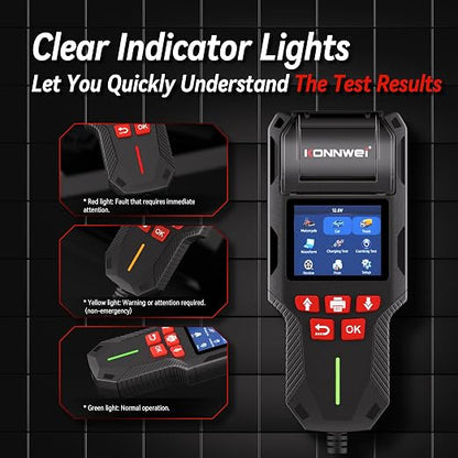 KONNWEI Car Battery Tester - Image 7