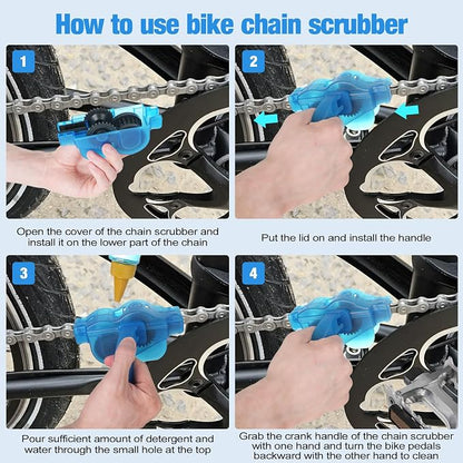 Bike Cleaning Kit Including Bicycle Chain Scrubber, Bike Link Pliers, Bicycle - Image 7