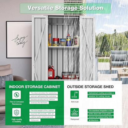 AECOJOY Outdoor Storage Cabinet Waterproof - Image 2