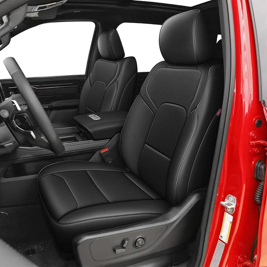 Custom Fit Seat Covers for Dodge RAM 1500 2019 2020 2021 2022 2023 2024 2025 by AOMSAZTO
