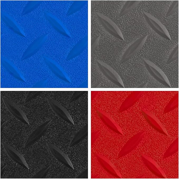 Boshen 5Ft x 17Ft Garage Floor Mat 2.5mm Thickened Rubber Flooring Roll 85sqft - Image 6