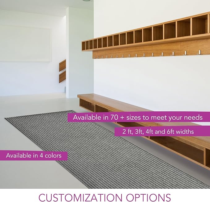 iCustomRug Spartan Weather Warrior Indoor/Outdoor Utility Ribbed Carpet Runner - Image 8