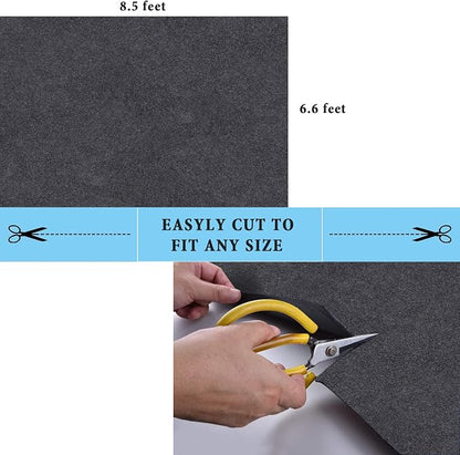 Garage Floor Matting 6.6x8.5 Feet Oil Absorbent Large Rubber Mat Waterproof - Image 4