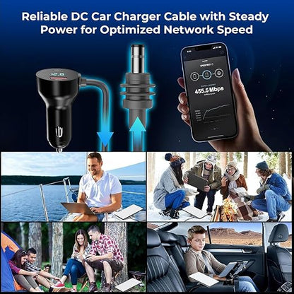 3 in 1 Starlink Mini Cable 10FT, Starlink Mini Car Charger DC Power - Image 5
