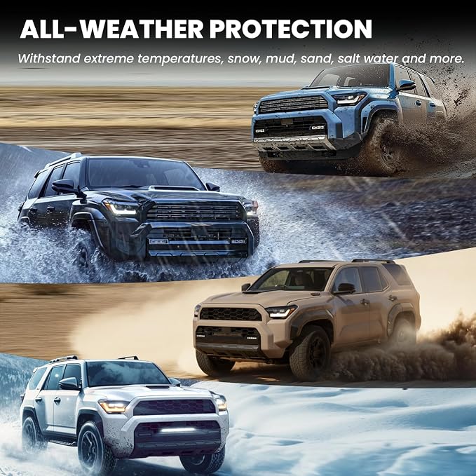 LASFIT Floor Mats for Toyota 4Runner 2025 5 Seats, All Weather TPE Custom Fit - Image 7