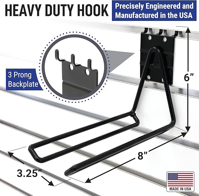 Victory Display Heavy Duty Garage Hooks | Garage Organization Hooks - Image 5