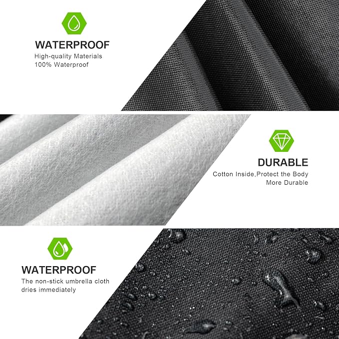KouKou Car Cover Waterproof All Weather, 7 Layers Outdoor Car Cover - Image 2