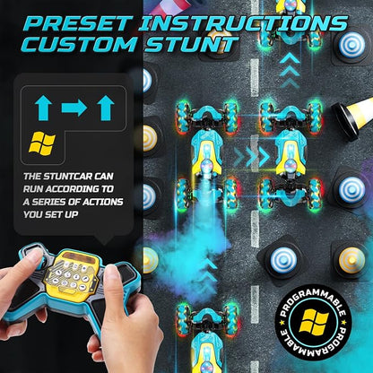 DEERC Gesture Sensing RC Stunt Car - Image 5