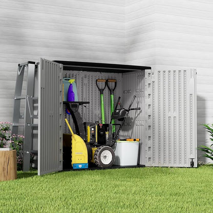 HOMSPARK 37 Cu.Ft Outdoor Storage Shed Weather Resistant - Image 3