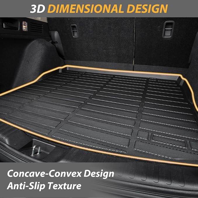 AIPOIL® Floor Mats for 2015-2019 Ford Explorer 7 Seats Front Two Rows of Floor - Image 5