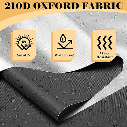 PROLEE Bike Shed 6.6FT, Waterproof Oxford Fabric Storage Tent - Image 5