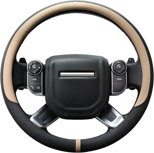 COFIT Breathable Car Steering Wheel Cover 16 inch Auto Universal Leather Wrap by COFIT