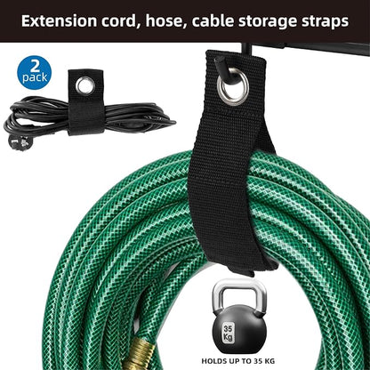 Sinoer Heavy Duty Steel Garage Wall Mount Garden Tool Organizer - Image 5