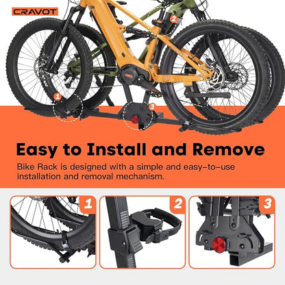 MagRack F2 Bike Rack, 200 lbs Electric Bike No Installation Bike Carrier - Image 7