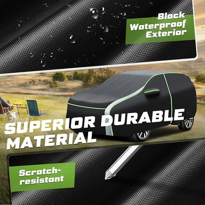 Mixsuper Liner Car Cover for Nissan Rogue 2008-2026, 7 Layers Waterproof All - Image 5