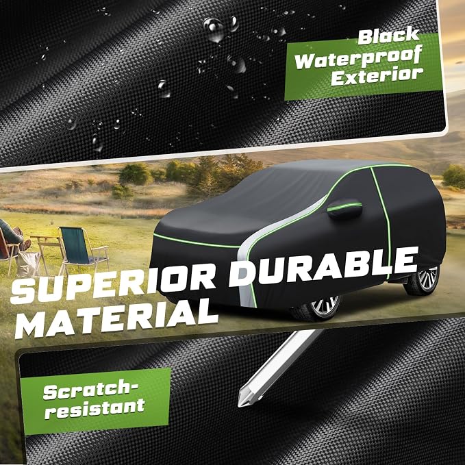 Mixsuper Liner Car Cover for Honda HR-V 1998-2026, 7 Layers Waterproof Car - Image 5