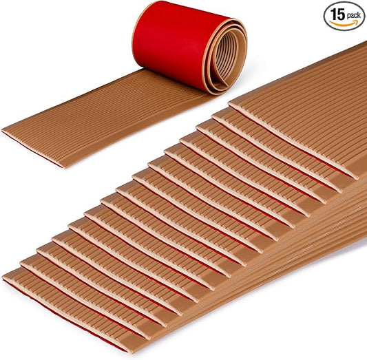 Rubber Bond 4x36in Anti Slip Stair Treads by RUBBER+BOND