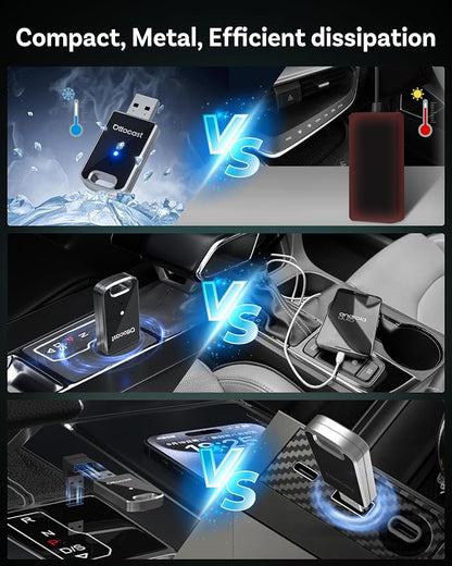 OTTOCAST Mini 2025 Wireless Carplay Adapter & Android Auto Wireless Adapter - Image 3