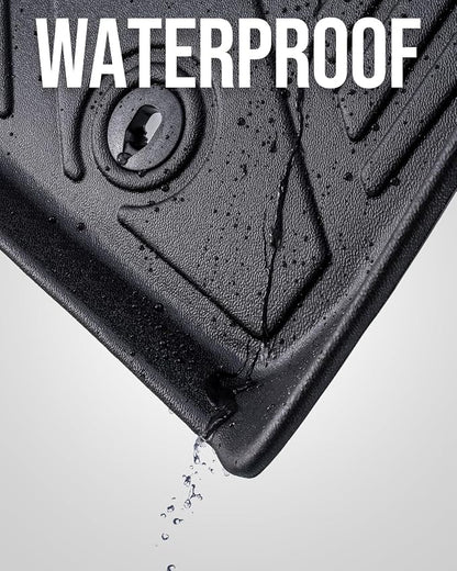 Floor Mats Full Set for Dodge Durango 2011-2015 7 Seats, All Weather Floor Mats - Image 8