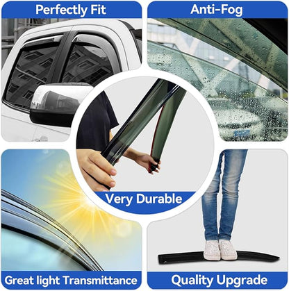Window Visors Rain Guards Shield - Image 4