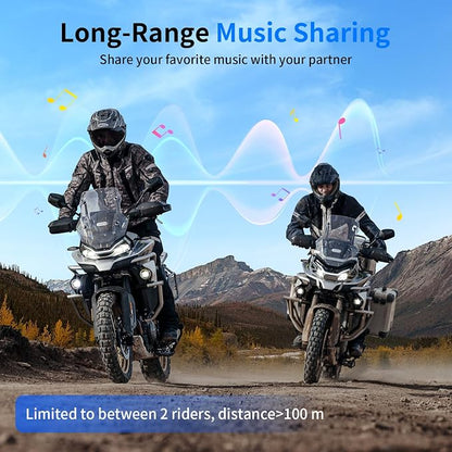 Fodsports M1-S Air Motorcycle Bluetooth Headset - Image 3