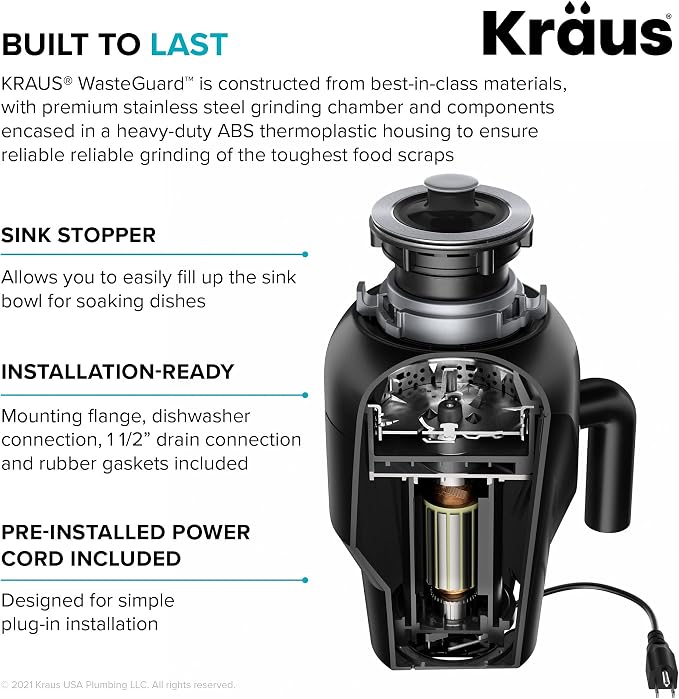 KRAUS Kore Workstation 32-inch Undermount 16 Gauge Stainless Kitchen Sink - Image 11