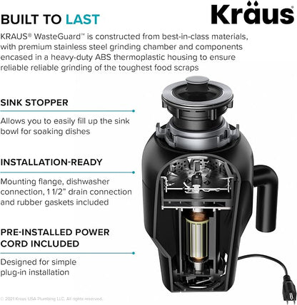 KRAUS Kore Workstation 30-inch Undermount 16 Gauge Stainless Kitchen Sink - Image 11
