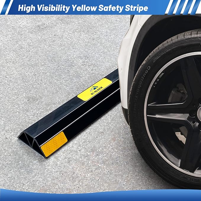 ROBLOCK New Updated 18" 2 PCS Heavy Duty Car Stopper - Image 6