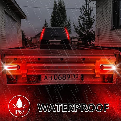 Agrieyes 6 Inch Oval LED Trailer Lights, Submersible Boat Trailer Light - Image 5