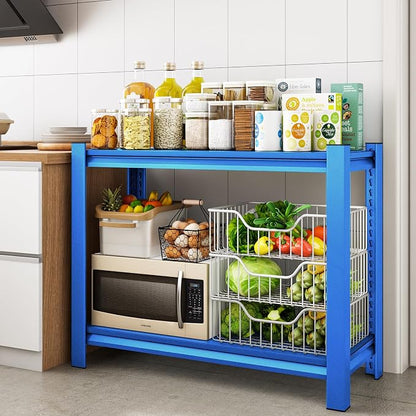 40" W Garage Shelving Heavy Duty，1000LBS Loads Adjustable Garage Storage Shelves - Image 7