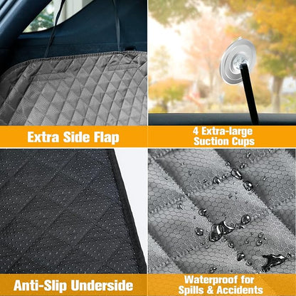 PETICON SUV Cargo Liner for Dogs, Waterproof Pet Cargo Cover Dog Seat Mat for - Image 4